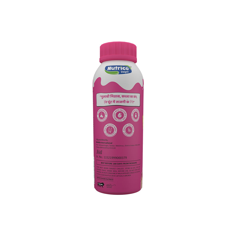 Rose sabja Drink